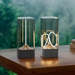 Mossio 6+6 Month Warranty Mini Minimalist Table Lamp Cordless LED Study Desk Lamp Rechargeable Modern Lights Portable Nightstand Lamps Unique Ambient Light Mood Lighting-picture-31