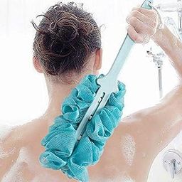 Incrizma Bath Sponge Loofah With Handle For Men And Women, Shower Accessories (Random Colour)-image-24
