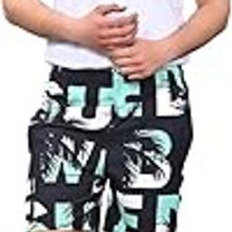 Mens & Boys Regural Fit Alpha Print Short-picture-19