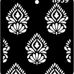 Mini Craft Stencils for DIY Art & Craft i-8959 Size 4" x 4" Re-Usable Used for Painting, Journaling, Mix-Media, Wall Painting and Other Decorative Purposes. Pack of 1 Pcs-image-4