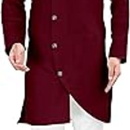 Mens Kurta Pyjama Set with The Cross Arrow Classic Look 100% Cotton, Wedding, Party, Birthday, Set Of 1.-picture-9