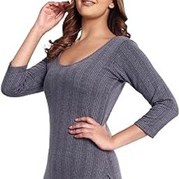 Women Cotton Blend Thermal Top Full Sleeve ||Winter Wear Thermal Upper Vest || Winter Lightweight Thermal Underwear Top for Women || Women's Soft Touch Fabric Full Sleeve Thermal Top-image-48