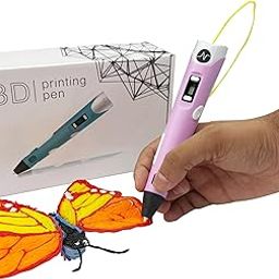 NFIL3D Pen for Kids & Adults|3D Pen Starter Kit – Includes 3Pcs Filament 5Meter Each,1Pcs Cable, 1Pcs Stand,1Pcs Stencils & 1Pcs Pen - for Kids & Gift Set for Birthday-30