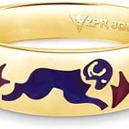 Zodiac Power Rashi Power Aries Alloy Ring - Gold Plated-image-34