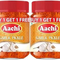 Aachi' Garlic Pickle, Buy 1 Get 1 Free, 200g Each--image-55