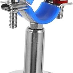 SOESFOUFU 1pc Adjustable Stainless Steel Tube Clip Holder Hose Clamp for Lines Pipes and Tubes Fits Adjustable Design-image-39