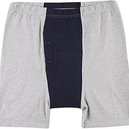 Wemyc Men's Incontinence Underwear- Bladder Control Briefs Washable Urinary Underwear For Men Cotton Incontinence Briefs With Front Absorption Area Incontinence Boxer Briefs(L,1)-picture-21