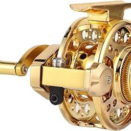 Fishing Reels, 5 Bearings 5 Bearings Fishing Reels All Metal Portable High Speed Fishing Wheel for Middle Pass Rods for Fishing(Right hand)-picture-11