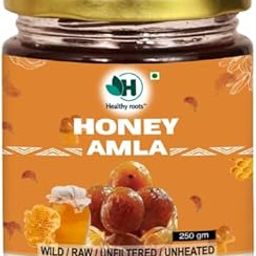 Healthy roots Amla Honey-Amla Soaked in Pure Honey-No Added Sugar, High in Vitamin C(250gm)-image-41