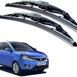 Auto E-Shopping Replacement Car Wiper Windshield Blades for Tata Zest Size 22 16 Set of 2 Pieces-image-2