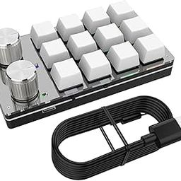 CALANDIS™ Programming Keyboard One Handed One Click Start for Games PC Laptop White | Keyboards & Keypads | Keyboards, Mice & Pointers-7