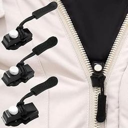 Joejoe Removable Zipper Repair Kit (Set of 5) Multicolor Zipper Heads for Bags, Jackets, Shoes, Coats | Tool-Free Zipper Replacement Locks for Clothes, Boots & More-image-44