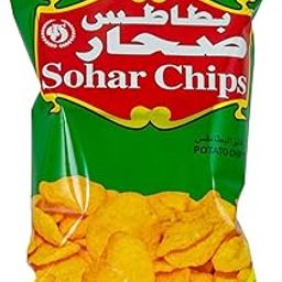 Oman Sohar Chips Chicken and Chilli Flavour, 100g (Imported)-image-99