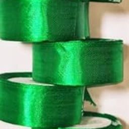 Kigs Enterprise Pack of 5 Pcs Green Craft Satin Ribbon 1 Inch 10 Mtr Each for Decoration, Gift Wrapping-image-22
