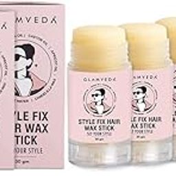 Glamveda Hair Wax Stick for Hair Styling The Headliner | Wax Styling Stick | Fly Away Hair Fixer | No Residue | Wax Stick For Hair | 30 gm (Pack of 3)-image-26