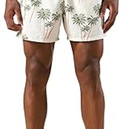 Printed Mid Rise Swimwear Shorts-image-53