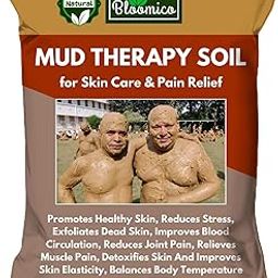 Bloomico Mud Therapy Sand for Mud Baths & Skin Wellness - 10 kg | Therapeutic Mud for Healing, Relaxation, Rejuvenation & Moisturizing - 10 kg-image-57