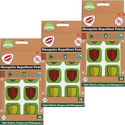 RunBugz Mosquito Repellent Patches For Kids - 30 Patches - Pack of 3 - Deet-Free - Waterproof - Natural-14