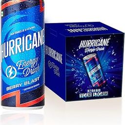 Budweiser Hurricane Energy Drink 250Ml Pack Of 6 - Blueberry-image-47