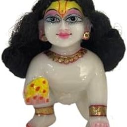 Patitpavan Ladoo Gopal Shinning Hair/Original Hair/Kanha Baal/Krishna Baal(Black) Pack of 2 (5 No)-image-21
