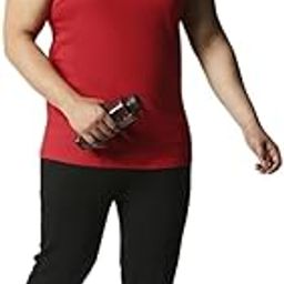 Men's Solid Red Plus Size Vest-image-51
