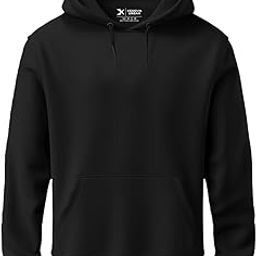 Unisex Cotton Fleece Solid Plain Hoodie - Pack of 1-image-30