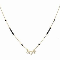 H R SALES Unique Design Micro Gold Pated Mangalsutra For Women-image-55