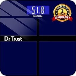 Dr Trust (USA) Electronic Executive Rechargeable Digital Weighing Scale for Human Body with Temperature Display-23