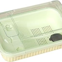 BNF® Turtle Tank Aquarium Small Amphibious Creatures Frog Indoor Reptile Habitats Without Filter|Pet Supplies | Reptile Supplies|1 Turtle Tank Aquarium-image-22