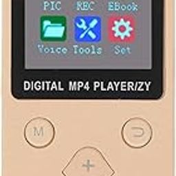 MP3 MP4 Player Bluetooth 5.0 Thin Color Screen 1.8 Inch Expandable Memory Portable Video Music Player for Gym Workouts (Gold)-23