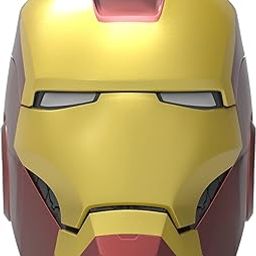 eKids Captain America: Civil War Iron Man Helmet 50 Watt Wireless Bluetooth Outdoor Speaker (Yellow)-image-20