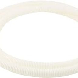 Flexible Electric Wire Cover PVC Conduit Corrugated Tube Pipe 15mm (25 mtr) White Colour-image-38