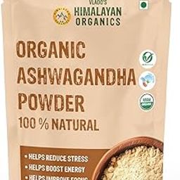 100% Organic Ashwagandha Powder 100gm - Withania Somnifera | Pure Ashwagandha Powder Organic -Support Muscle Recovery & Boost Energy Level | USDA Certified Ashwagandha Supplements for Vitality, Strength & Stress Management | 100gm-image-7