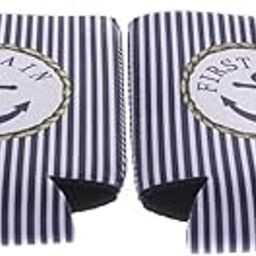 MILAAN 1 Pair of Captain First Mate Beer Can Cooler Sleeve Holder Party Favor (56007001MLN)-picture-32