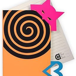 Coi New Standard Stylish Designer Diary (Orange and Black)-image-18