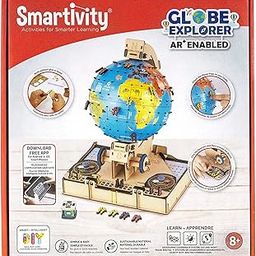 Smartivity Globe Explorer Wooden Model Engineering STEM Learning Toy for Kids Ages 8 and Up-image-16