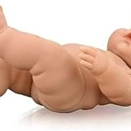 RPC99 Baby Natural Looking Baby ands and Legs for Small Kids/Made of Rubber/Natural Brown Color (Without Battery Operated) Real Looking Baby Boy Gift for Birthday-image-86