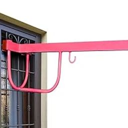 GET IT New Born Baby Cradle Metal Hanger Cradle for Baby,Kids Window Cradle Metal Hanger for Baby - Babies -Pink-image-38