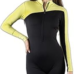 Keepfit upf40+uv n9 Antibacterial 1 Peice Zipper Padded Swimwear Set for Women |Swimming Suit for Women-image-9
