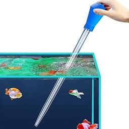 VAYINATO® Manual Fish Tank Water Changer Aquarium Dropper, 50Ml Aquarium Clean Pipette Dropper, Fish Tank Cleaning Waste Remover, Aquarium Gravel Cleaning Straw Aquarium Tool by Petzlifeworld-6