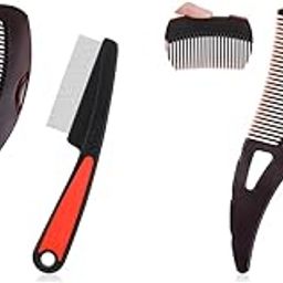 MAYCREATE® Hair Combs Set Dandruff Removal Comb For Healthy Scalp Remover & Scalp Massager Lice For Women And Kids 2PCS-image-70