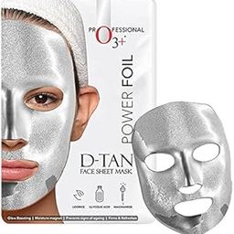 O3+ Power Foil D-Tan Face sheet mask for Skin Brightening Face Mask For Glowing Skin,Tan Removal, Oil Control, Acne & Fairness, For Women & Men 20 ml-10