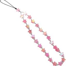 CALANDIS™ Beaded Phone Charms Strap Wallet Lady Bracelet Keychain Backpack Phone Chain Deep Pink | Straps & Charms | Cell Phone Accessories-image-27