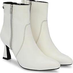 Black Women Vegan leatherpointed Ankle Boots-picture-43