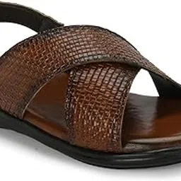 ivrah Stylish Comfortable Synthetic Leather Sandal for Men Lightweight, Flexible & Breathable Casual Male Footwear Gents Sandals-picture-42