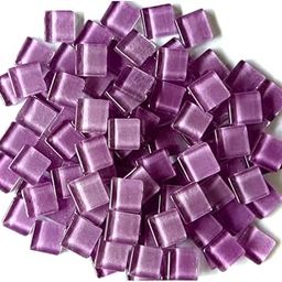 Glossy 15x15x3.5mm Crystal Glass 200 Gm Royal Purple PL-200-image-15