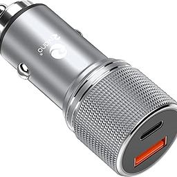 Rivano 38W PD Super Fast Charger with Dual Port Quick Car Charger Adapter - Compatible with All Smartphones & Tablet or Other USB Devices-picture-19
