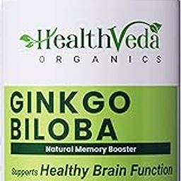 HEALTH VEDA ORGANICS PRIVATE LIMITED Ginkgo Biloba 120 mg | 60 Veg Capsules | Supports Better Concentration & Memory | For both Men & Women-image-21