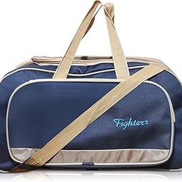 Traveling Bag Nylon Waterproof Luggage Bag Used for Travel Home 56 Cm 50 Litters Duffle Bags for Travel Men and Women Navy Blue-image-96