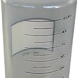 AANIJLAB Reagent Bottle Printed Graduation Wide Mouth Leak proof with cap Capacity 500 ml Material Polypropylene For filling Liquid in Laboratory Pack of 1-15